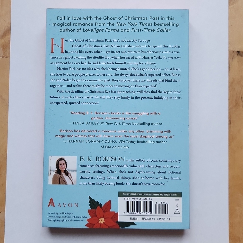 Good Spirits Holiday Book Novel by B.K. Borison - Picture 2 of 4